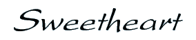 Sweetheart