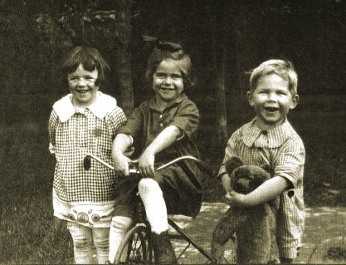 James E. Stafford (on the left)